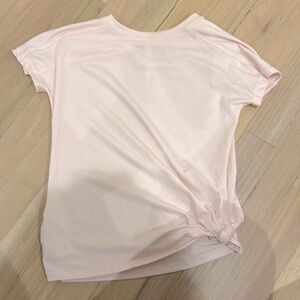 Petal pink girls athletic top S (6/7)